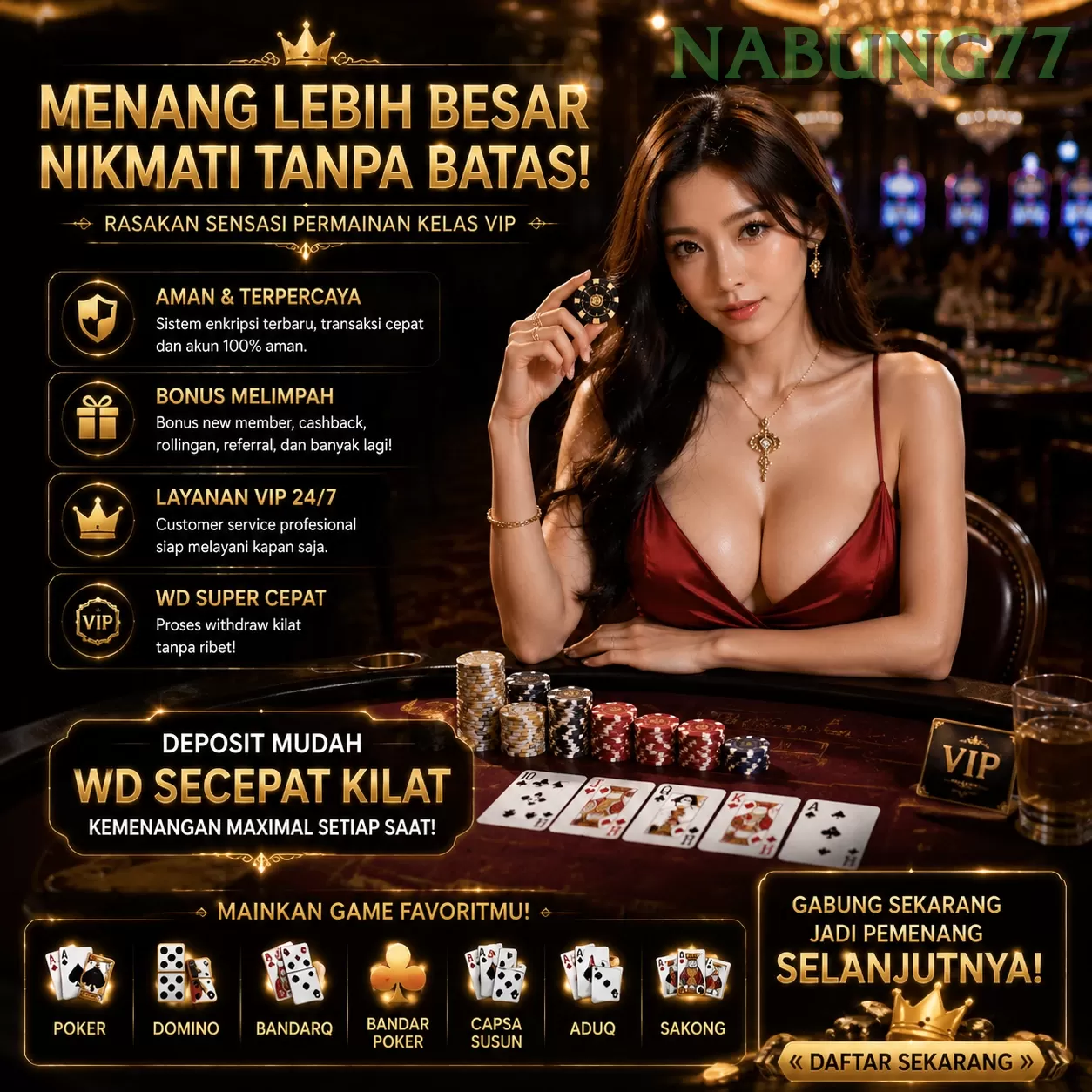 Keberagaman Permainan di nabung77 untuk Semua Kalangan